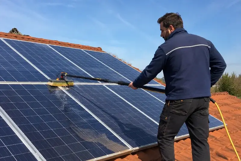 Nettoyage et entretien de panneaux solaires à Bons-en-Chablais